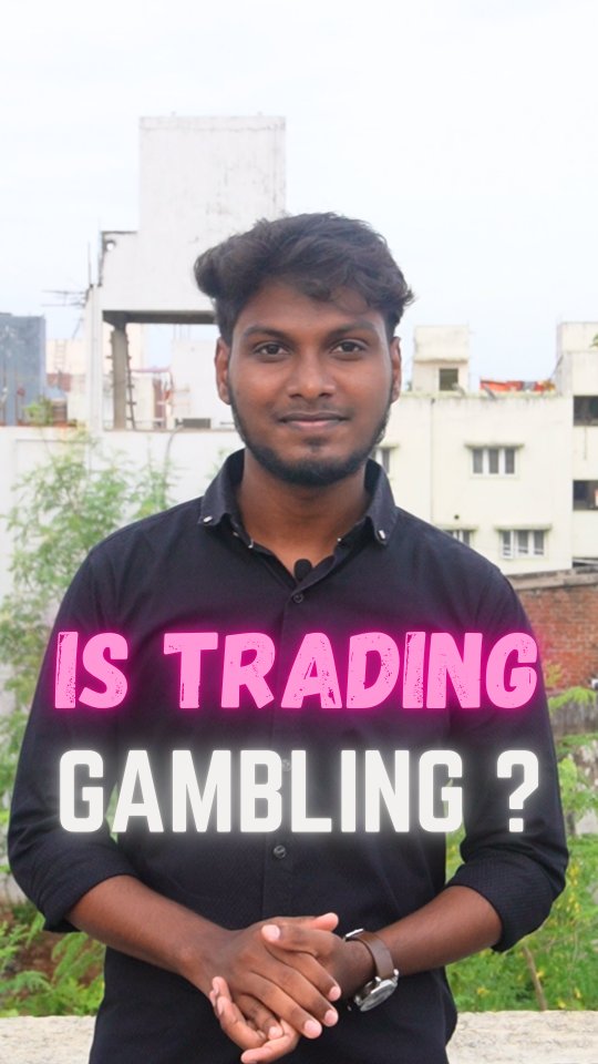 ⁣Trading gambling