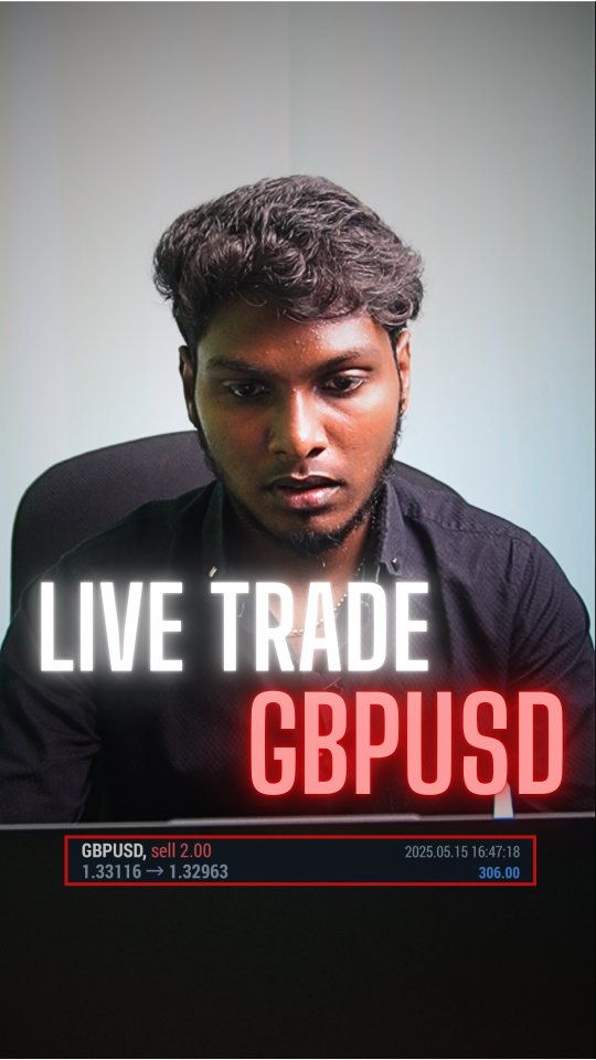 ⁣Live Trade